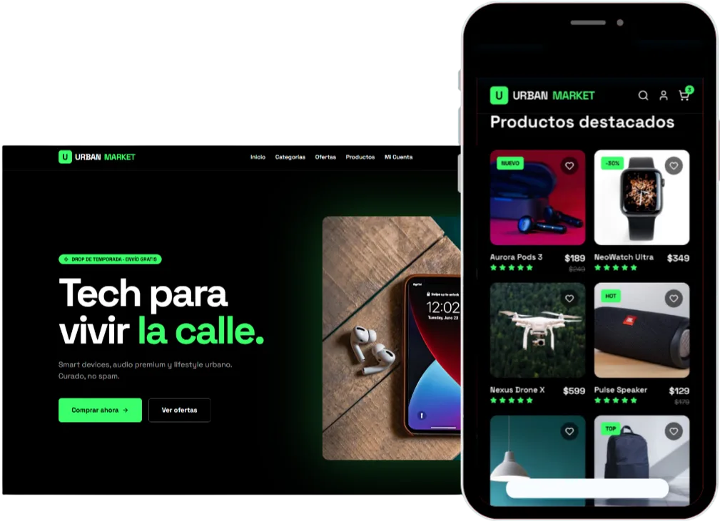 Tiendas en Línea